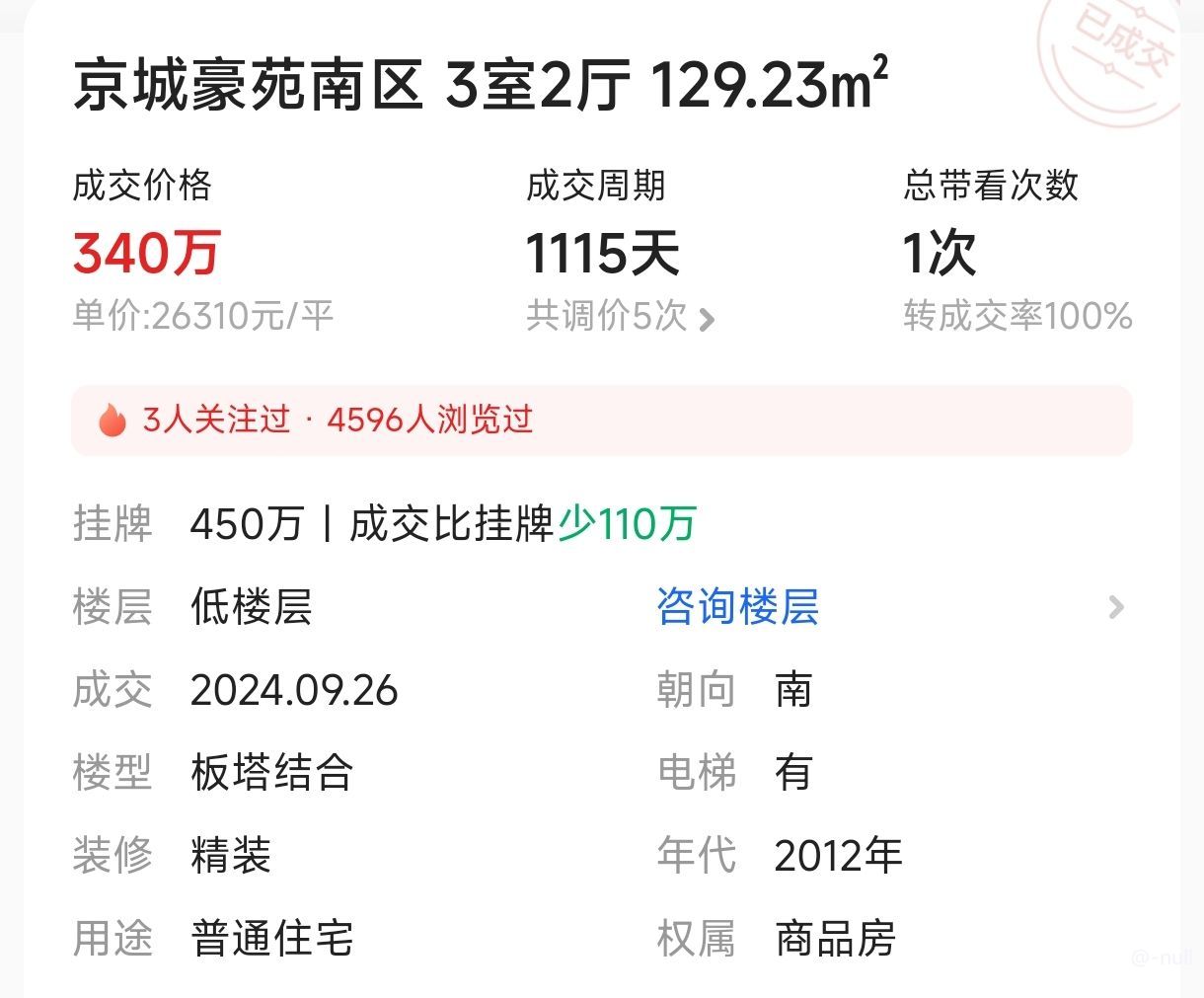 四折卖房!跌去400万!京城豪苑的房东在想,与其买学区房,不如给孩子留钱!|龙城茶座-化龙巷