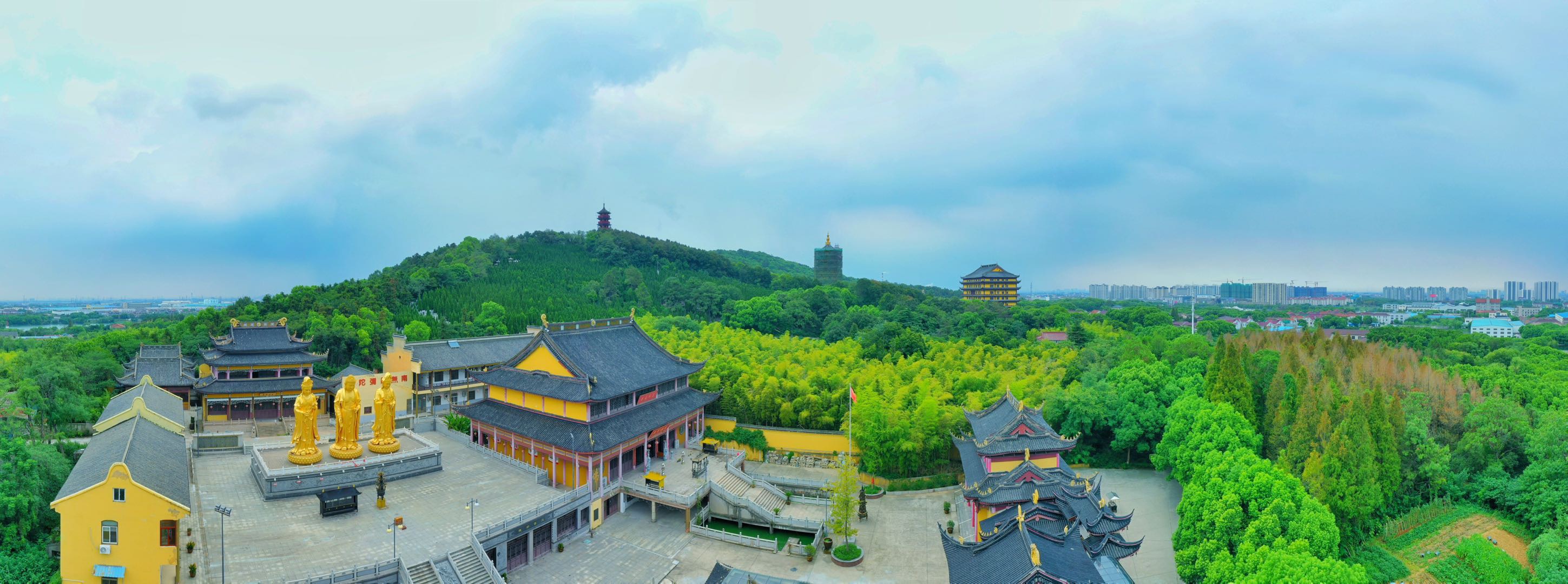 航拍常州横山桥!|龙城茶座-化龙巷