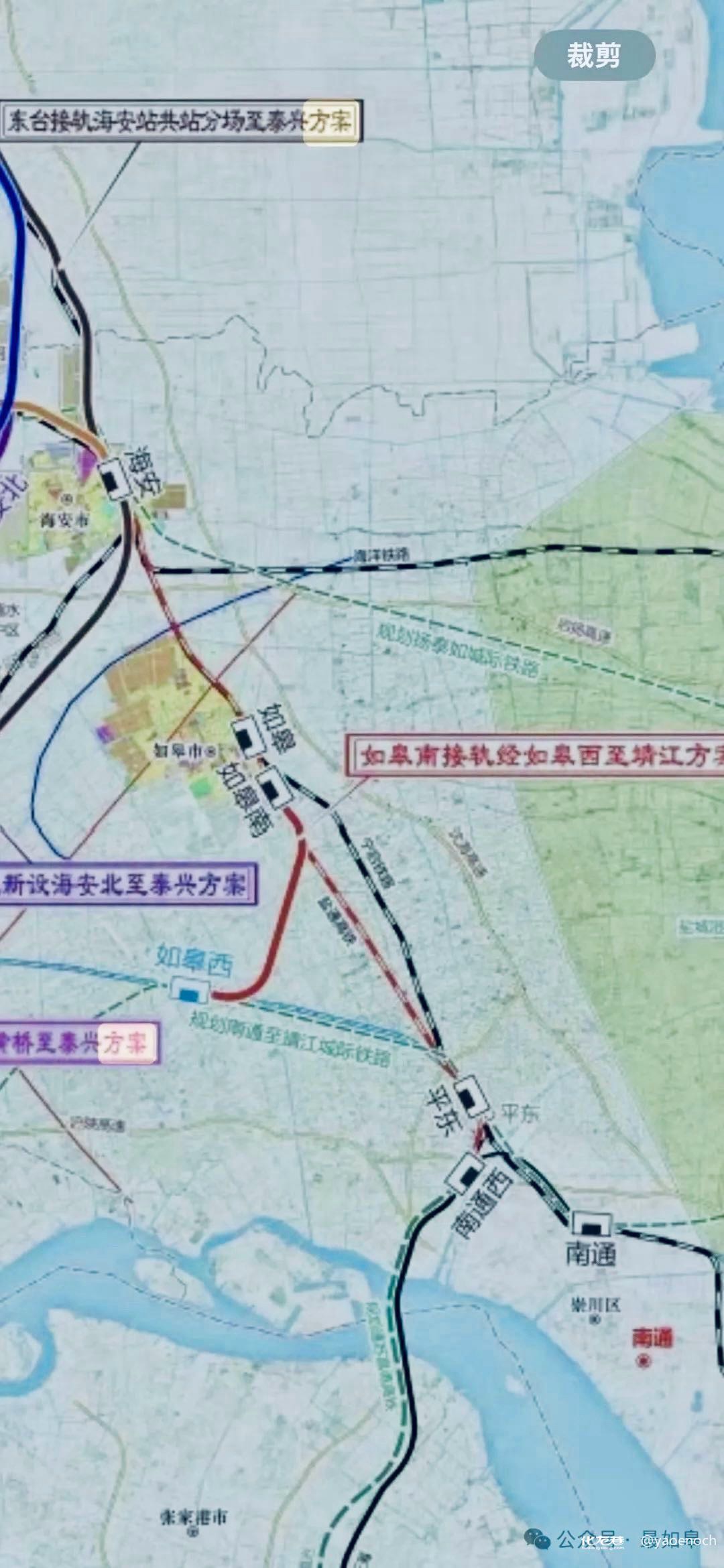 南通铁路最新规划图图片