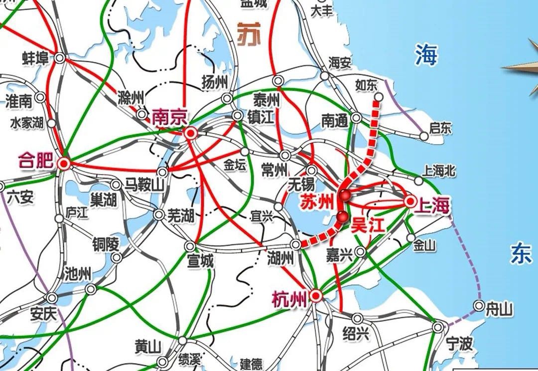 南通铁路最新规划图图片