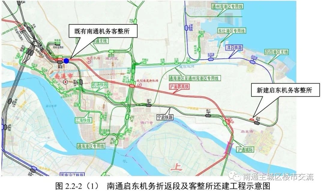 南通铁路最新规划图图片