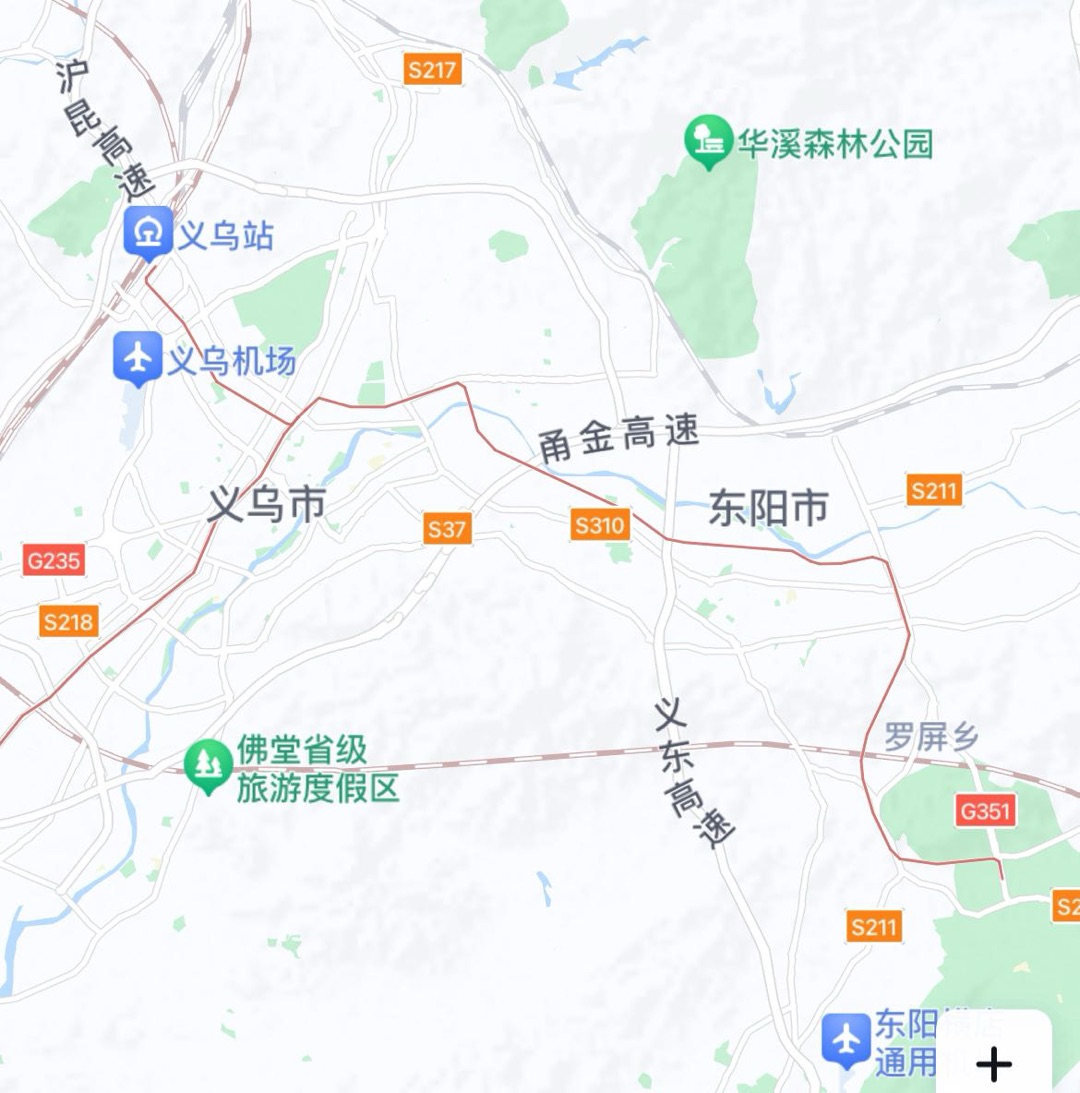 东阳江流经路线图图片