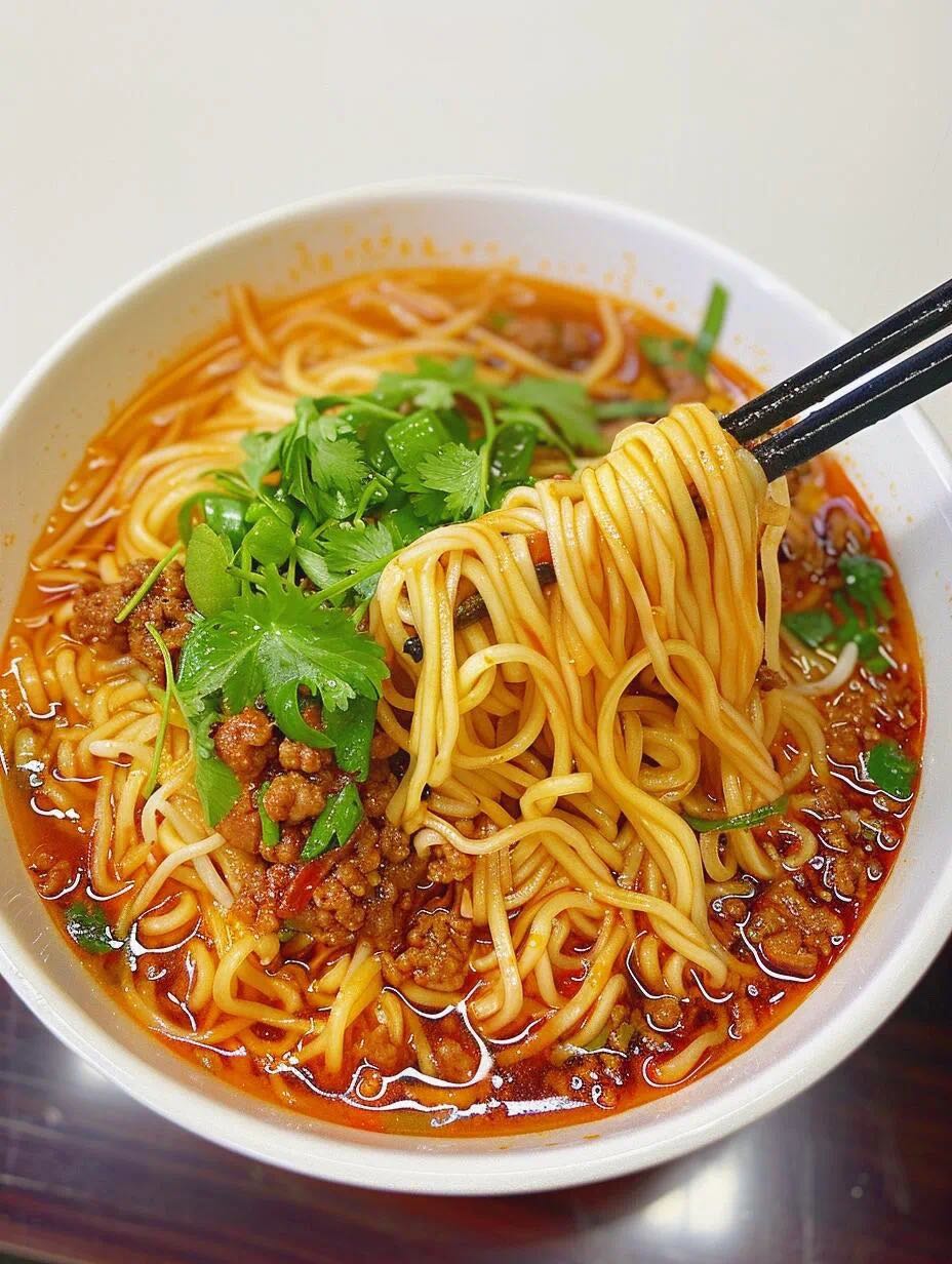 这碗肉末面,简直是香到灵魂出窍!