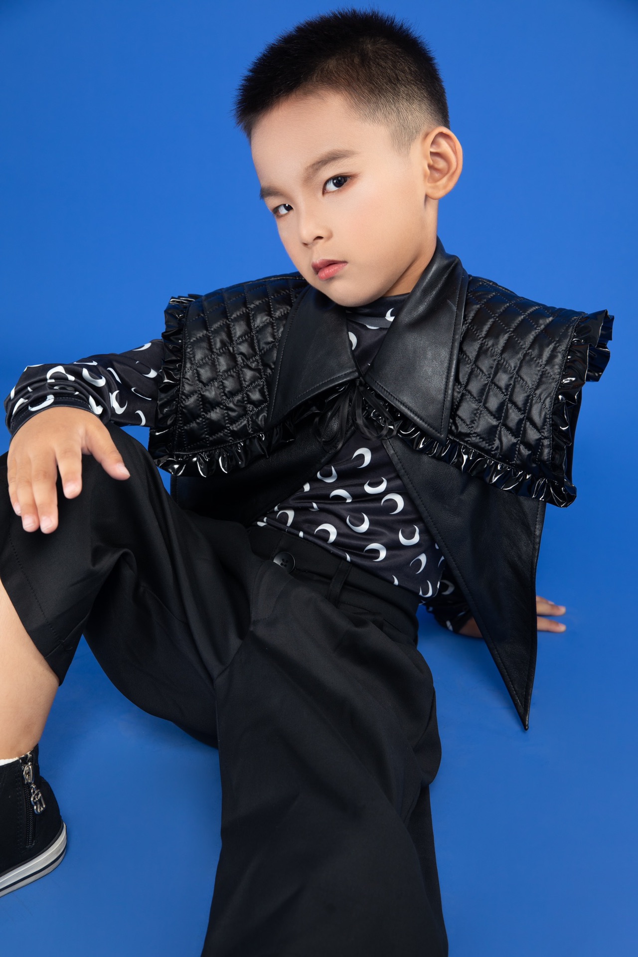 常州摩可儿童模卡拍摄少儿模特潮童写真