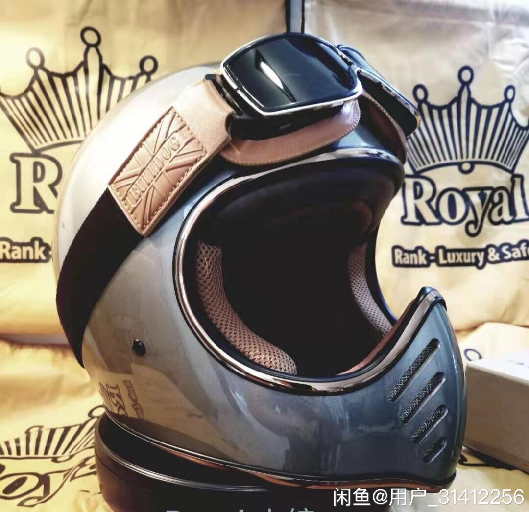 royal复古头盔正品royalh1复古盔哈雷盔拉力盔