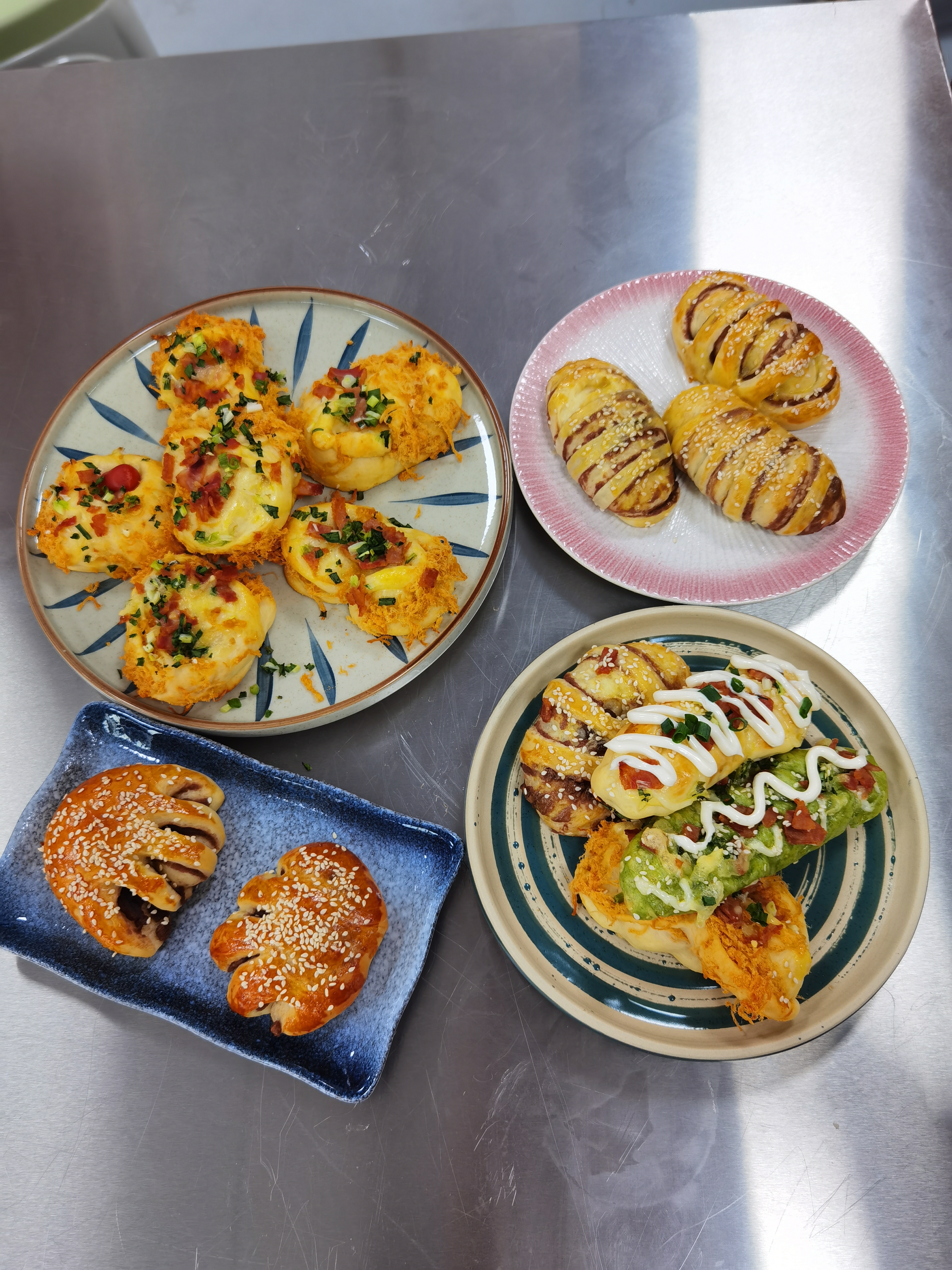 吐司面包特色餐包觉得自己是个平平无奇的摆盘小能手